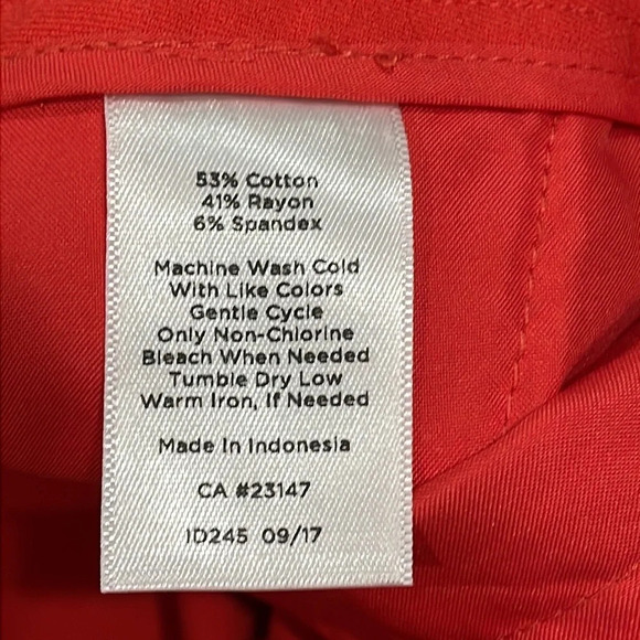 Talbots Slim Crop Scalloped Hem 22WP - Picture 13 of 15